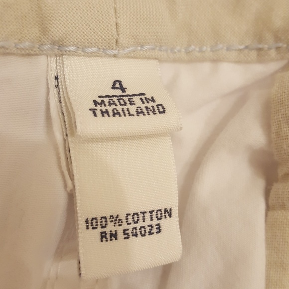 Banana Republic 💙White Cropped Cargo Pants - Picture 6 of 8